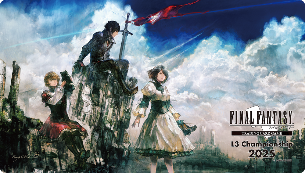 ラバー製プレイマットFF16【L3チャンピオンシップロゴ】【送料込み】