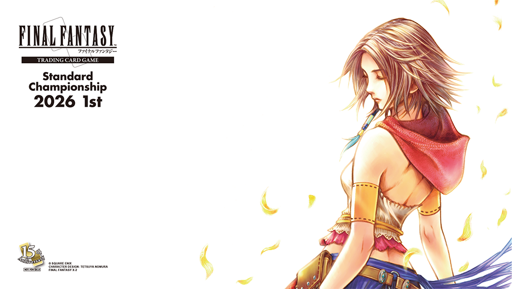 ラバー製プレイマット FF10 ユウナ【描き下ろし】 【送料込み】