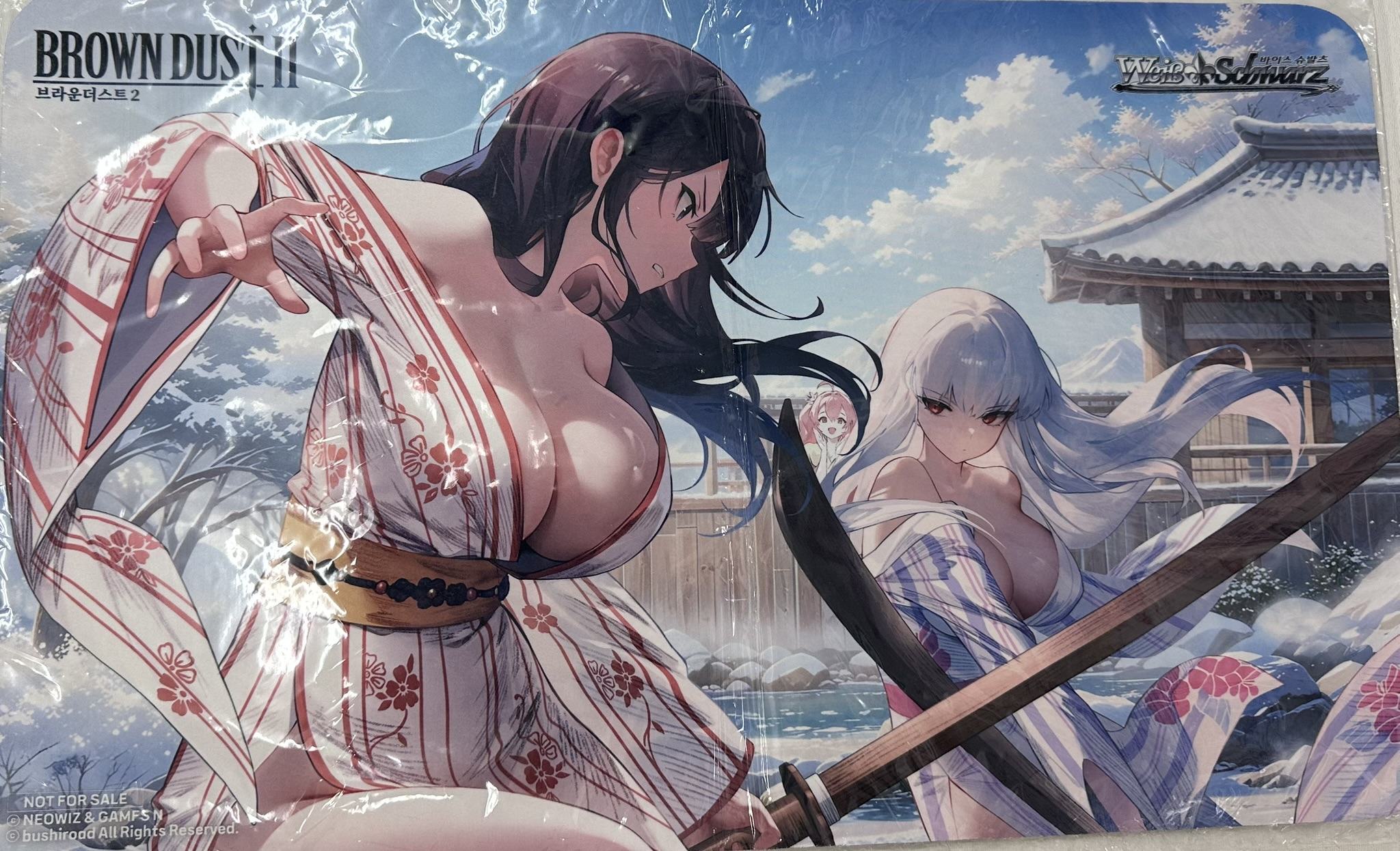【未開封】韓国版 ブラウンダスト2 公式プレイマット