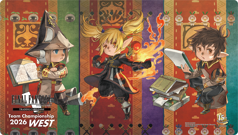 ラバー製プレイマット FF11 ヨランオラン＆シャントット＆コルモル【送料込み】