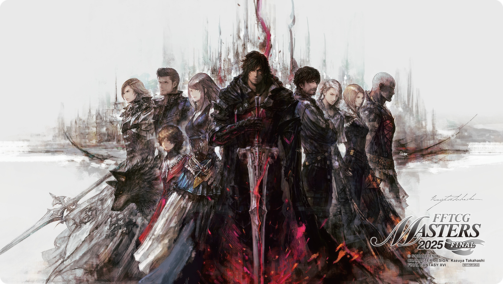 ラバー製プレイマット FF16 MASTERS 2025【送料込み】