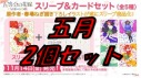 【予約販売】スリーブ＆カード 中野 五月 2個セット【送料込】