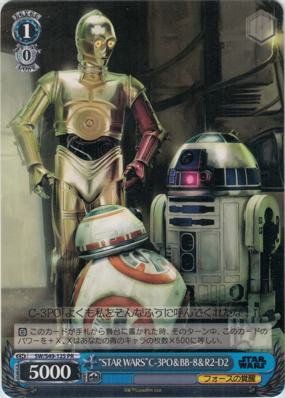 “STAR WARS”C-3PO＆BB-8＆R2-D2【箱プロモ】【再録】