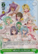 純白のドレスに身を包み