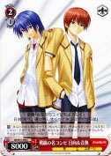 戦線の名コンビ　日向＆音無
